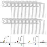 50PCS Christmas Gutter Hooks Metal Lights Hanger Outdoor S... New. Price: $30.18.