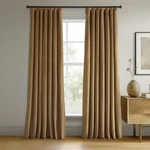 Amber Gold Velvet Thermal Blackout Curtain 50X84 Light Control Panel 1 Pack New. Price: $83.09.