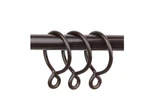 Rod Desyne Cocoa Nickel Curtain Rings (set Of 10) New. Price: $5.17.
