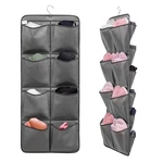Dual Sided Hanging Closet Organizer Shoe Rack Holder With 26 Large Pockets (g... New. Price: $25.04.