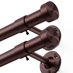 Curtain Rods Pack Inch Bronze Adjustable YF-1113 Heavy Duty 32-90 Yafex New. Price: $74.99.