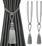 Bel Avenir 2 Curtain Hand-woven Tiebacks Crystal Pack, Silver New. Price: $19.61.