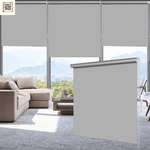 Luckup 100% Blackout Waterproof Fabric Window Roller Shades Blind 28" WX79" New. Price: $34.98.