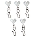 Evertrack Curtain Hooks - Dual Wheel Roller Carriers For Ceiling Mounted Curt... New. Price: $487.33.
