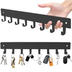 Yoanxong 2 Pack Key Holder For Wall, With 8 Hooks, No Drilling Requ... New. Price: $24.86.