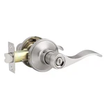 Knobonly 6 Pack Privacy Handles - Keyless Door Levers Lock Brushed Nickel New. Price: $143.22.