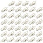 Hordion Ivory Velvet Hanger Clips, Strong Finger Pcs, New. Price: $24.94.