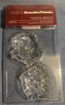 Vintage Acrylic Rose Decorative Tiebacks / Holdbacks Jc Penny New Package. Price: $30.00.