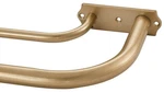 Antique Gold Double Curtain Rods, 84-120 Inches, Wrap Around Design, Room Dar... New. Price: $70.68.
