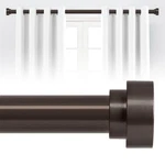 Hei Dear Bronze Curtain Rods For Windows 72 To 144 INCH6-12FT,1 Heavy Du... New. Price: $44.02.