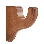 Kirsch Estate Oak Wood Bracket 3 1/2" Return For Pole- Sold Individually New. Price: $23.88.