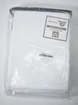 Versailtex Linen Blackout Bright White Curtains Panels 52" 108" Open. Price: $18.14.