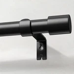 Curtain Rods For Windows 48 To 84, 1 Inch Black Adjustable, Heavy... New. Price: $25.04.