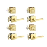 Cielsa Dawn Front Door Handle Deadbolt Lock Set Keyed Alike Heavy Duty Privacy New. Price: $158.12.