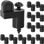 12 Pack 3/8 Nylon Window Screen With Screws Offset Clips For F... New. Price: $18.42.