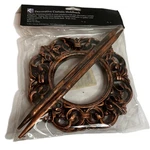Kashi Enterprises Antique Decorative Bronze Curtain Holdback Victorian New. Price: $5.60.