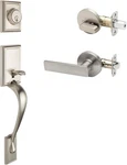 FZ2610XRL-SS-RND Craftsman Front Entrance Handleset Satin Stainless With Remi New. Price: $98.47.