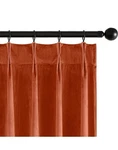 Miulee Terracotta Velvet Curtains 40 X 108 Insulated Blackout Thermal 2 Panels New. Price: $41.00.