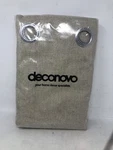 Deconovo Blackout Curtains Faux Linen Darkening Thermal FLAXEN/COLORED52X84 2PAN New. Price: $35.99.
