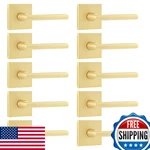 Leydebong 10 Pack Dummy Door Handles Satin Brass Non-turning Interior New. Price: $175.98.