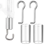 Ninehaoou 2 Set Wand Wire Sleeve Collar For One Size, Multicolor New. Price: $8.68.