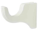 Kirsch White Wood Trends Bracket 1/2" Return For POLE(1 Each) 5503EG025) New. Price: $21.99.