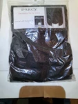 Achim Darcy Window Curtain Tie Up Shade - 58X63 Black New. Price: $24.97.
