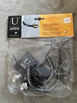 Umbra Nickel Drapery Scarf Holder/holdback Set OF2(238221-410 Ball) Brand New. Price: $8.50.
