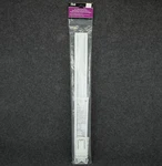 Bali 2-1/2" Wide Pocket Curtain Window Panel Rod Size 28"- 48" White Adjustable New. Price: $19.99.