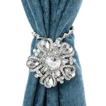 Furijing Magnetic Curtain Tiebacks Sparkling Flower Clips Holdback Bu... New. Price: $113.82.