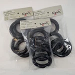 Nwt Set Of 12 Kirsch Wood Curtain Drapery Rings For 2" Pole Black (5502EG800) New. Price: $39.95.