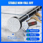 48-84 Black Ausemku Shower Curtain Rod Tension Never Rust Non-slip New. Price: $24.99.