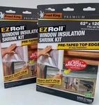 Frost King Ez Roll Film Shrink Window Kit Hd 3PK - Lot Of 2 New. Price: $15.40.