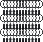 36 Pack Curtain With Clips, Drapery Rings, Hangers Drapes New. Price: $14.89.