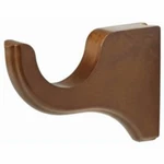 Kirsch Walnut Wood Trends Bracket 1/2" Return For POLE(1 Each) 5503EG085) New. Price: $22.99.
