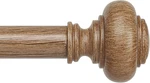 Wood Curtain Rods For Windows 66 To 120 Inch, Boho Vintage Decorative Dia New. Price: $43.43.