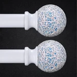 2 Pack White Curtain Rods For Windows 18 To 45 INCH,1 Adjustable Heavy D... New. Price: $52.82.