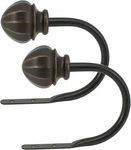 Decopolitan Facet Ball Curtain Holdback Pair, Vintage Bronze New. Price: $18.69.
