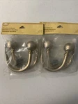New Lot Of 2 Graber Frameworks Decorative Ball Holdbacks Pairs Sealed. Price: $20.99.