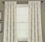 Lush Decor Ruffle Diamond Light Filtering Windows 2 Curtains White New. Price: $28.91.