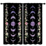 Pymatytn Purple Boho Floral Wildflower Rod Pocket Blackout Curtains For Teen New. Price: $85.08.