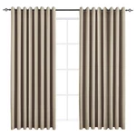 Blackout Curtains For Bedroom Thermal Insulated Solid Grommet Window Drapes E... New. Price: $87.07.