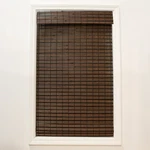 Radiance Cordless Cocoa Havana Flatweave Bamboo Roman Shade 23 In. X 64 New. Price: $66.14.
