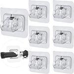 6 Pcs No Curtain Rod Brackets Self Adhesive Drilling Hol... New. Price: $13.81.
