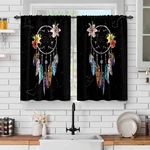 Jekeno Wind Chimes Black Curtains, Fantasy Short For Kitchen... New. Price: $21.07.