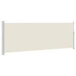 Retractable Side Awning Polyester Outdoor Sun Shade Patio Adjustable Vidaxl New. Price: $105.99.
