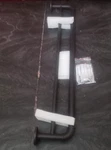 Yumierle Industrial Double Curtain Rod 26"-50" Sand Black Bar Windows YM2211022 Open. Price: $25.41.