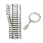 Mode Cambria Designer Series - Premium Easy Glide 18 Count Curtain Rings Me... New. Price: $56.43.