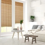 Thy Cordless Bamboo Light Filtering Roman Window Blind Sun Shade With Valence New. Price: $42.93.