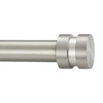 12-20 Inch Short Adjustable Matte Nickel Curtain Rods Heavy Duty Set Alum New. Price: $34.00.